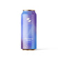 Blueberry Brain can with gradient design on a white background (16 oz / 500 ml)
