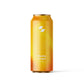 Orange can of 'Vitality Ginger' on a white background (16 oz / 500 ml)