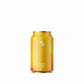 Gold can with 'Vitality Ginger' text on a white background (12 oz / 330 ml)